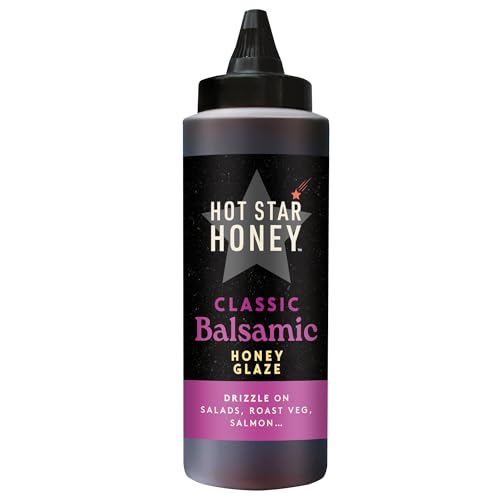 Hot Star Honey Classic Balsamic Glaze - Handcrafted Honey Glaze - 330g