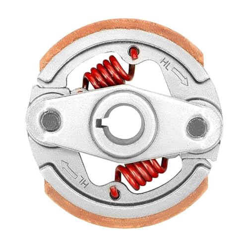 DUZEPA Pastillas de embrague para mini ATV 4WD, buggy de playa y carreras con muelles rojos para CAG MAT1 MAT2 43cc 47cc 49cc Pocket Bike. Embrague de honda de alta resistencia.