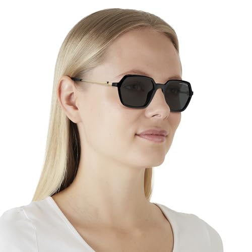 Armani Exchange Women's Ax4139su Universal Fit Hexagonal Sunglasses4