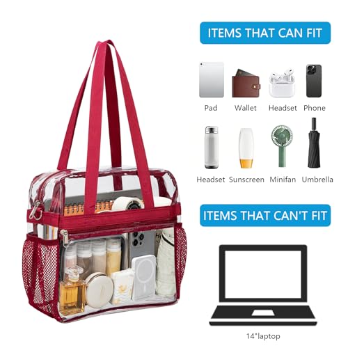 Bolso Tote Transparente PVC Resistente al Agua miniatura 2