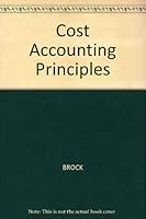 Cost Accounting Principles 0070081530 Book Cover