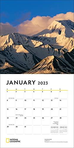 National Geographic: National Parks 2023 Wall Calendar #TOP2