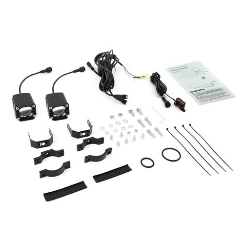 Luces antiniebla LED impermeables IP67 de 4000LM luz violeta moto