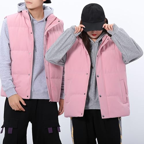 Puffer Vest For Men Winter Lightweight Stand Collar Sleeveless Quilted Jacket Outerwear4
