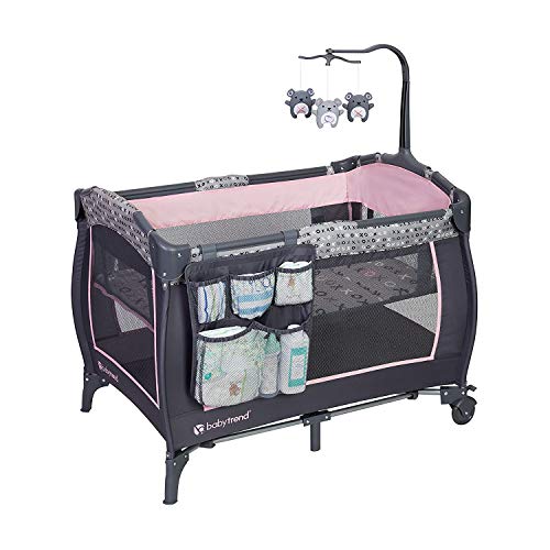 Image of Baby Trend Trend-E Nursery Center® Playard, Starlight Pink