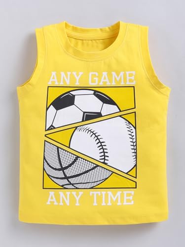 Image of Amazon Brand - Jam & Honey Boys Cotton Graphic Printed Half Sleeves T-Shirt | Regular Fit | Soft & Breathable (Available in Pack of 3 & Pack of 5) (2 to 8 Years)