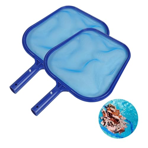 Taicols 2 Stück Pool Keshcer Netz, Pool Skimmer Netz, Pool Feinmaschig, Pool Sieb Fein, Poolreinigungsnetz für Schwimmbad, Teich, Fischteich, Wasserpark, Sammeln von Blättern & Schmutz
