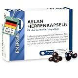 ASLAN Herrenkapseln 1-Monatspackung – Männer-Komplex mit Zink, Biotin, Kürbiskernöl und Guarana