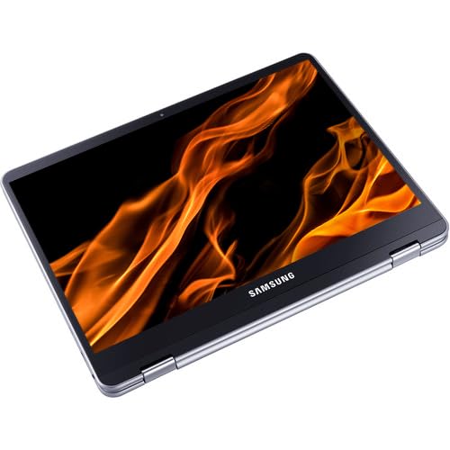 Image of Samsung 12 inch Convertible Chromebook Pro, 2K(2400 x 1600) Touchscreen with 360' Rotation, Rockchip Processor Up to 2GHz, 4GB Ram, 32GB Storage, Super-Fast WiFi, Chrome OS, Pastel Silver, Renewed