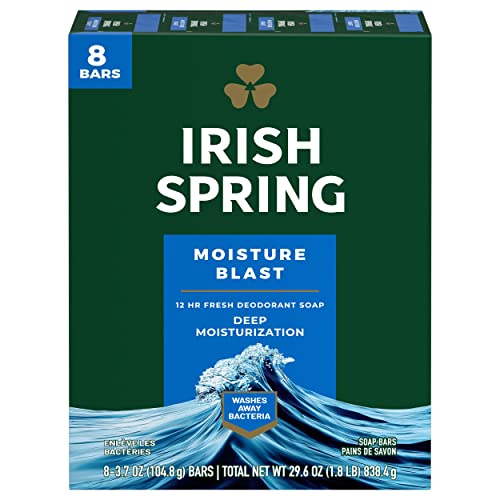 Irish Spring Moisture Blast Bar Soap 8-Count
