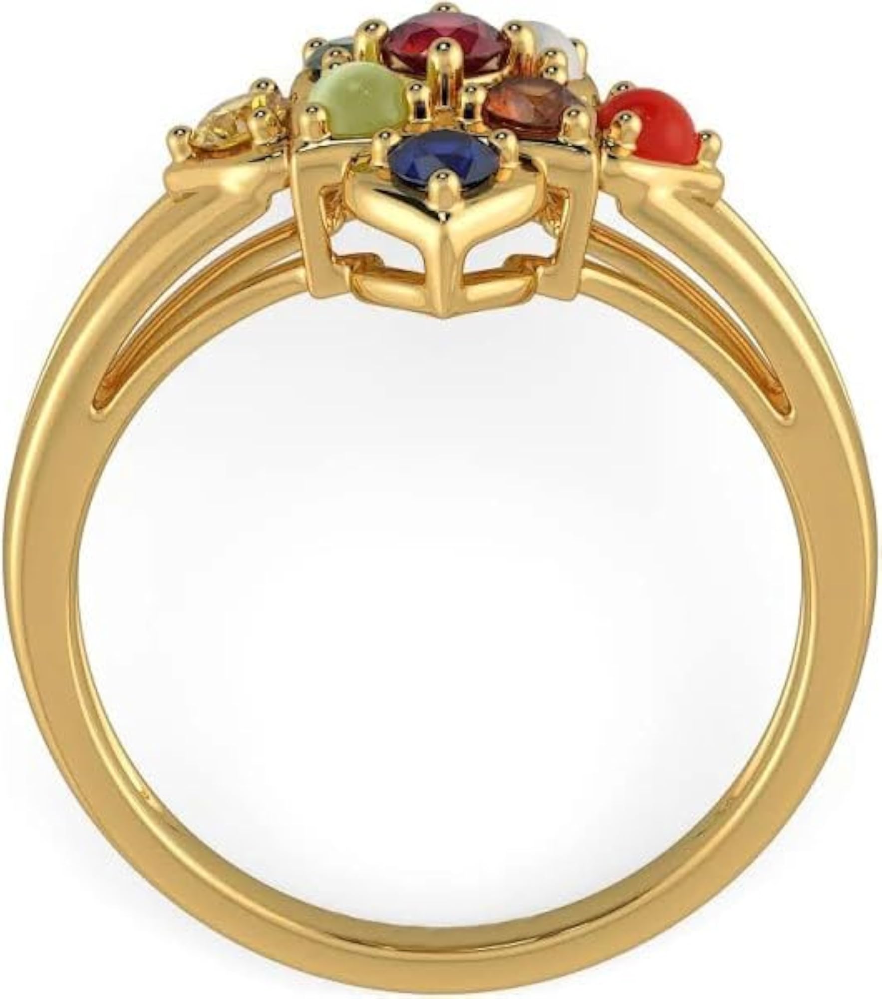 Men's & Women's Nine Planetary Stones Navgrah Finger Ring