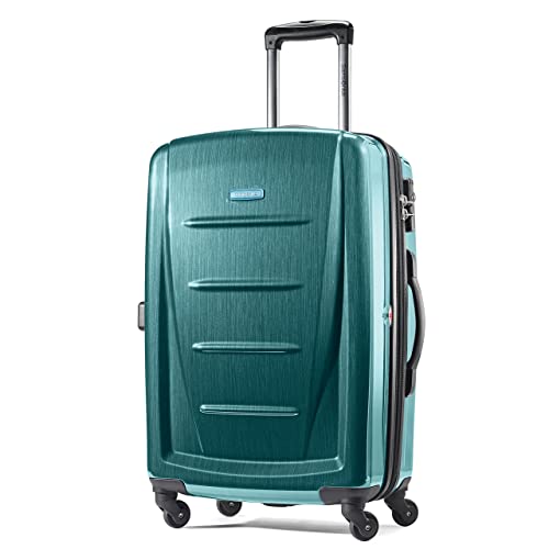 Image of Samsonite Winfield 2 Hardside Luggage with Spinner Wheels, Cactus Green, 2-Piece Set (Carry-on /Large), Winfield 2 Hardside Luggage With Spinner Wheels