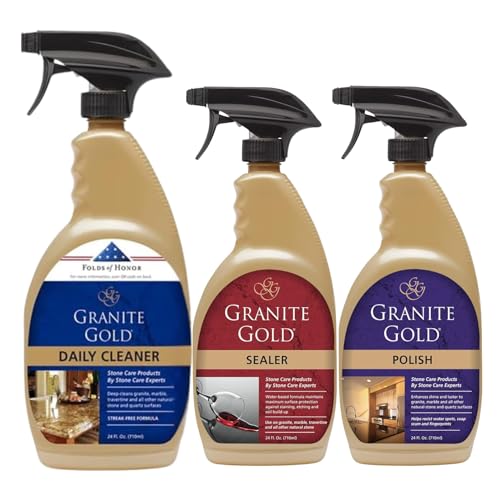 Granite Gold Daily Cleaner, Sealer & Polish for...