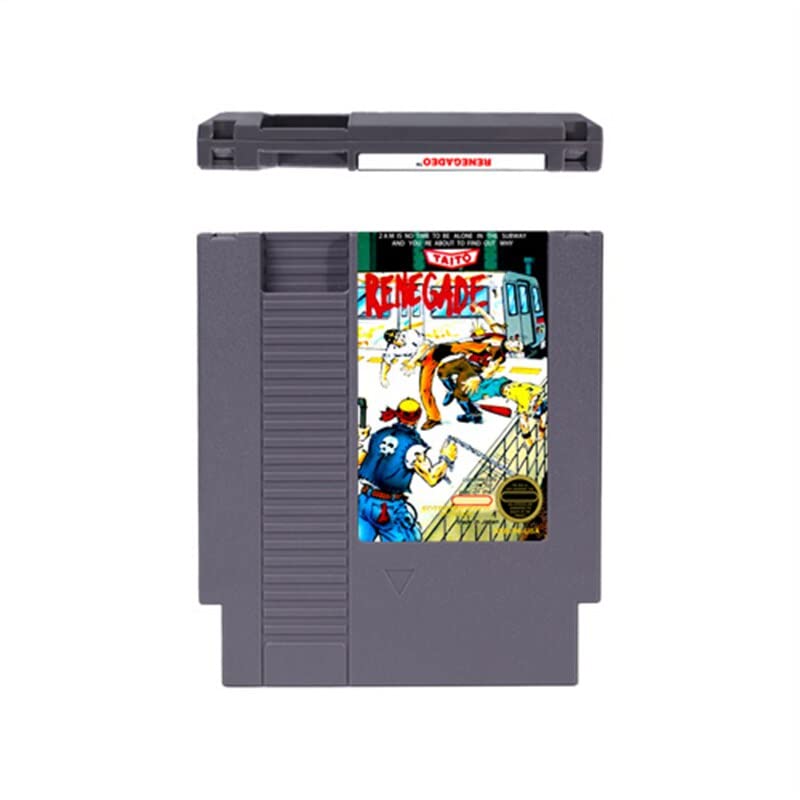 Renegade- 72 pins 8bit Game Cartridge for NES Video Game Console