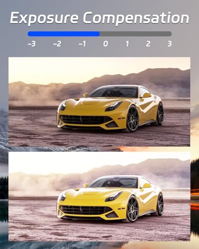 NHOPEEW Mirror Dash CAM 4,7 Pulgadas 720P Vista Delantera y Trasera Cámaras duales - Super Visión Nocturna/Grabación en Bucle/Compensación de exposición - Cámara retrovisora para Coches - imagen 4