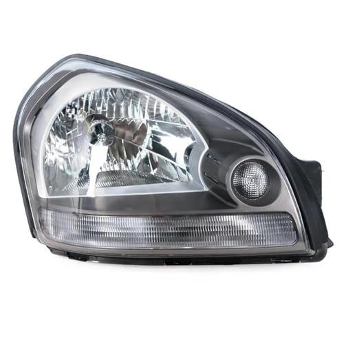 OTBEHUWJ Feux De Jour Phares Et Clignotants Pour Hyundai Pour Tucson 2005 2006 2007 2008 2009 2010(Black,côté droit)