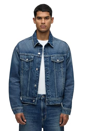 HUDSON Mens Denim Trucker Jacket