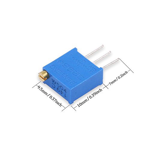 Potentiomètre multitours Hilitchi 60 pièces pour réparer vos circuits