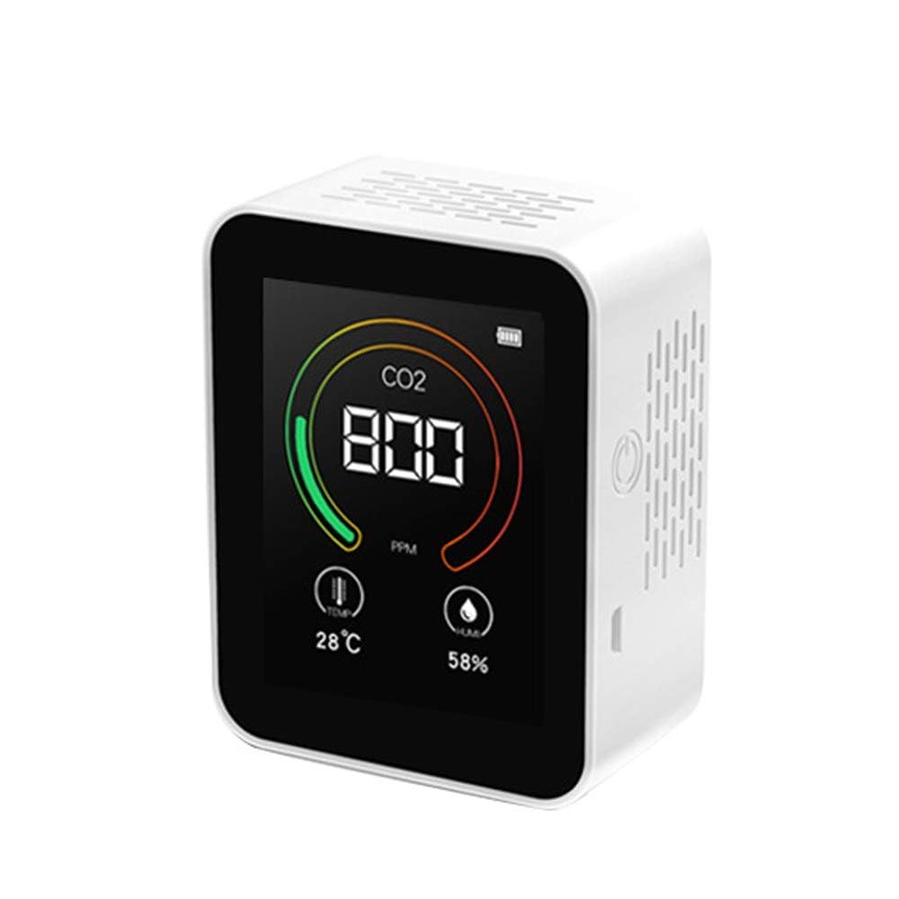 CO2 Meter with LCD Backlight and TVOC Detection | Accurate CO2 Monitoring | TVOC Detection | LCD Backlight Display | Compact and Portable | Versatile Applications-image-0