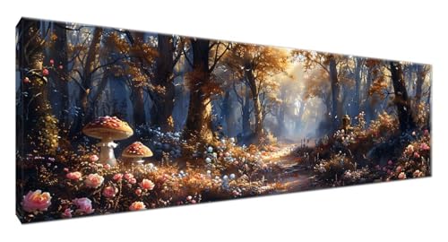 Diamond Painting Paysage de Forêt XXL 100x300cm pour Adulte Débutant G2-863