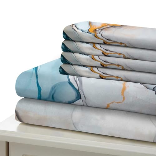 Housse de couette motif abstrait à points pour chambre d'ado moderne King - 7