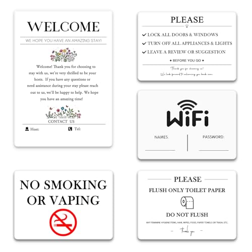 5 Acrylic Air BnB Sign...