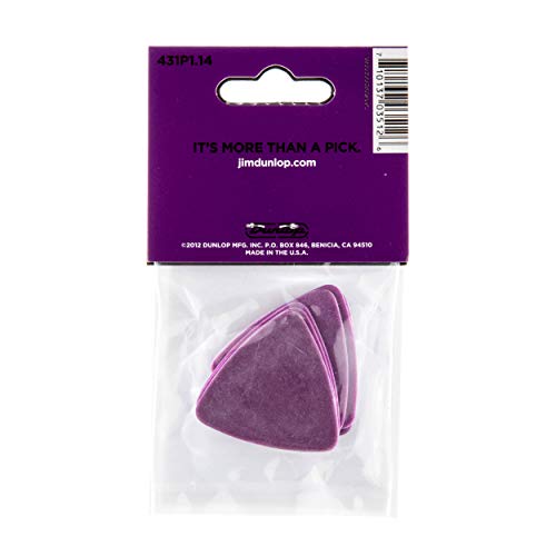Dunlop médiators Tortex Triangle 114 violet (6 pièces) - Les Beatles, Paul McCartney, John Lennon, RIngo Starr, George Harrison Dunlop médiators Tortex Triangle 114 violet (6 pièces) – Image 6