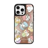 CASETiFY ミラー MagSafe対応 iPhone 16 Pro Max ケース [反射性 / 1.5mからの落下試験をクリア (MIL規格1倍相当) / ワイヤレス充電およびMagsafe対応] - Do Nothing or Macaroon - クリア ブラック
