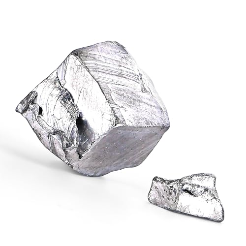 MorningRo Indium Metal Chunks 99.995% Purity, 20 Grams Weight 49 Indium Block for Industrial Use and...