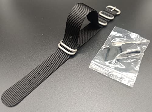 Lijinlan Military Ballistic Nylon Strap Replacement G-Shock Watch Bands Compatible With Casio G-Shock Watch Model Gw100/Ga100/Ga400/Gd120/ Dw-D5500 /Dw5600E/ Dw6900/Dw-9052/Gwm5610/Gw9400 (Black) #TOP1