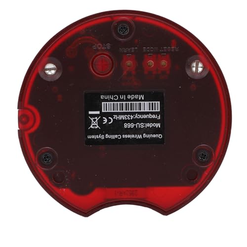 Trådlöst Personsökningssystem med 30 Coaster och Sändare (EU)