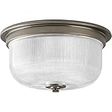 Progress Lighting P3740-81 Med Flush Mount, 2-75-watt