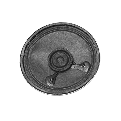 DMiotech 2W 8 Ohm 50mm Diameter DIY Magnetic Speaker Round Shape Internal Replacement Loudspeaker for DIY Speaker Black