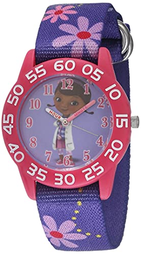 Disney Kids' W001956 Doc McStuffins Analog Display Analog Quartz Purple Watch