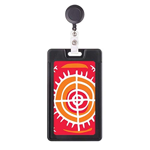 Étui rétractable pour badge Target porte-carte enrouleur totems Mexique