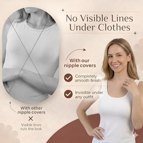 Image of Nipple Covers For Women | Silicone Nipple Covers Reusable | Seamless Edge