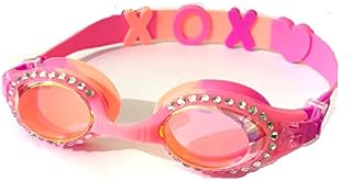 Yuenree Bling Swim Goggles for Girls 3-14 - No Leak, Anti-Fog, UV Protection