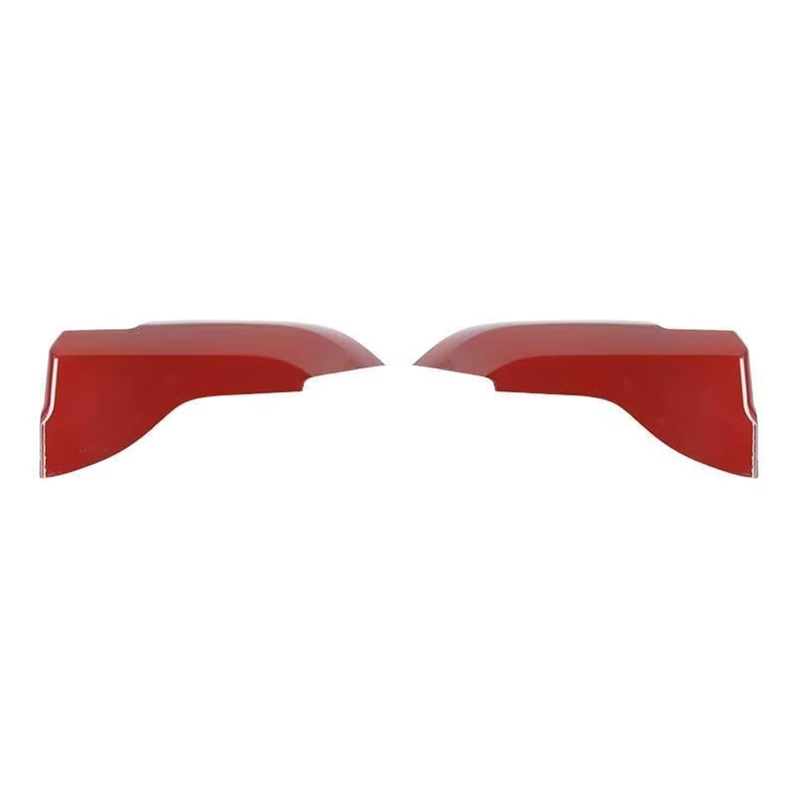 Trim Sticker Accessories ABS Carbon Inner Door Armrest Cover Trim Stickers for Mustang 2015 Up Car Interior Accessories Car Interior Decoration(Red)