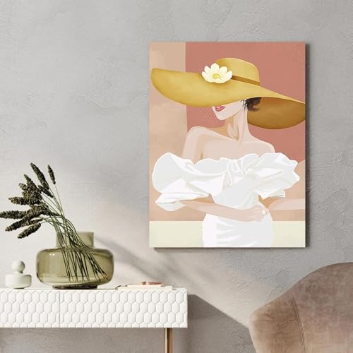 Peinture murale de personnages dsdsgog 50x70 cm affiche sur toile moderne salon