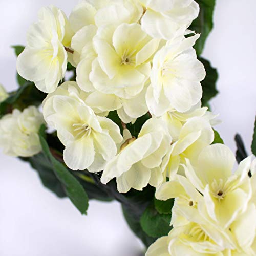 Artplants.de Geranio Artificiale MIA su Stelo