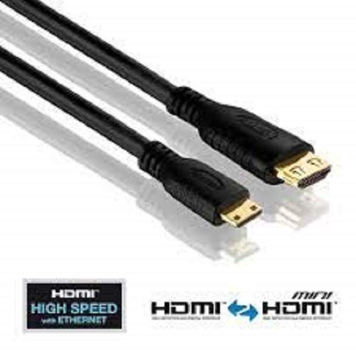 Compatible/Replacement For Canon Mini C Hd Hdmi Cable Cord Lead Htc-100 For Most Eos + Rebel Dslr/Ixus/Powershot/Elph Digital Camera And Legria Camcorder V1.4 / High Speed With Ethernet #TOP2