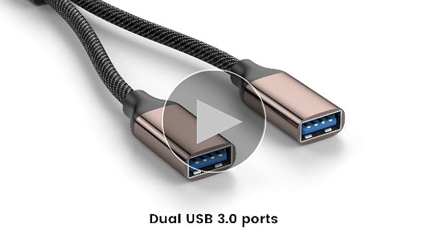 Amazon.co.jp: MOGOOD USB分岐器 USB to 2*USB3.0 USBスプリッタ