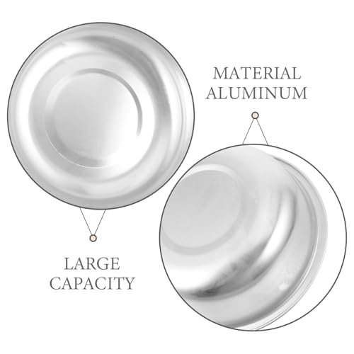 Lavabo grande de aluminio para cocina 26cm miniatura 3