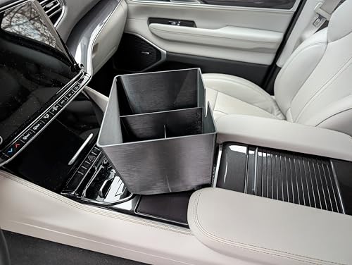 Armrest Organizer Compatible With 2022-2025 Jeep Wagoneer and Grand Wagoneer ...