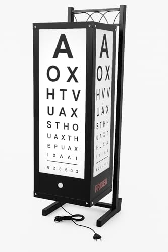 Image of EEP || Distance Vision Testing Drum || Folding Chart || Wall-Mountable || Eye Exam Equipment