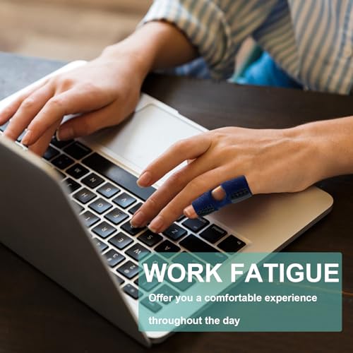 GenetGo Little Pinky Finger Splint Brace for Trigger Mallet Finger Broken Finger, 2 Pack