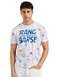 Bonorganik Range Barse Family Holi Tshirt for men