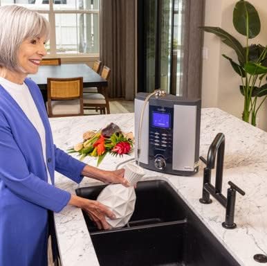AlkaViva Athena H2 Alkaline Water Machine, Water Ionizer Machine for Home pH 4-10, Only EPA Lab Tested Ionized Water Machine, Fully Automatic, Easy to Install & Use thumbnail 2
