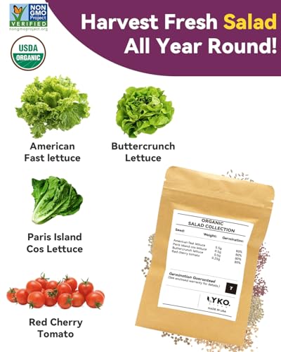 Saladseedpodkitsforaerogardenidoohydroponicsgrowingsystemherbgarden400seedsincludingamericanfastlettucebuttercrunchlettuceredcherrytomato8pods Urban Country Home Decor Salad seed pod kits for aerogarden idoo hydroponics growing system herb garden 400 seeds including american fast lettuce buttercrunch lettuce red cherry tomato8 pods urban country home decor