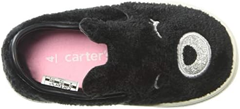 Carter's Girl's Carina Slip-On Shoe, Black, 8 Toddler | Image 4